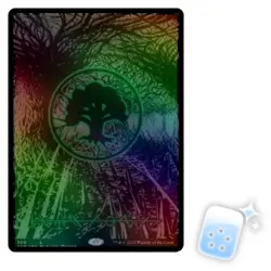 FOIL FOREST (OIL SLICK RAISED FOIL) (369) Phyrexia: All Will Be One ONE MTG - Image 1