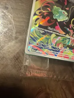 IN HAND - Pokemon Bulbasaur Mega Evolution 133/132 English BOX TOPPER SEALED DR2 - Image 2