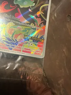 IN HAND - Pokemon Bulbasaur Mega Evolution 133/132 English BOX TOPPER SEALED DR2 - Image 3