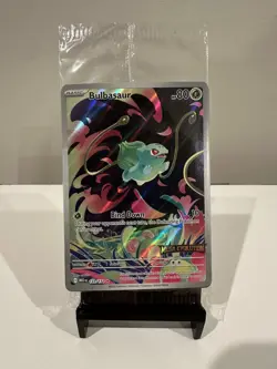 Pokemon Bulbasaur 133/132 English Mega Evolution Stamped Promo SEALED - Image 1