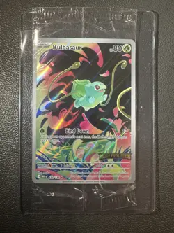 Pokemon Bulbasaur 133/132 English Mega Evolution Stamped Promo Sealed - Image 1