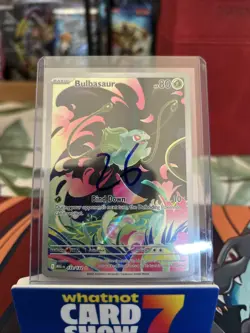 Pokemon Card Bulbasaur 133/132 Illustration Rare Mega Evolution Near Mint - Image 1