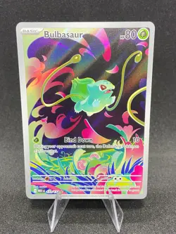 Bulbasaur 133/132 IR - Mega Evolution Illustration Rare - Near Mint Pokemon TCG - Image 1