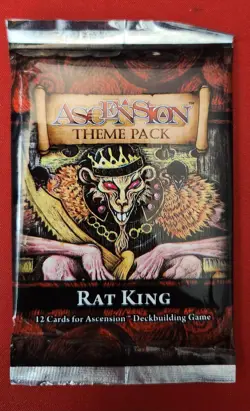 Ascension Deckbuilding Game Rat King Theme Pack Stoneblade NEW Sealed 12 Cards - Image 1