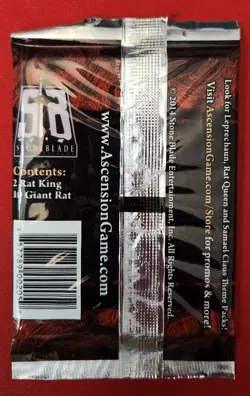 Ascension Deckbuilding Game Rat King Theme Pack Stoneblade NEW Sealed 12 Cards - Image 2