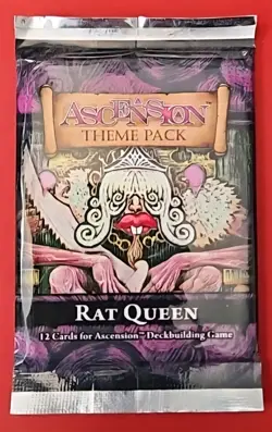 Ascension Deckbuilding Game Theme Pack Rat Queen 12 Cards Stoneblade NEW - Image 1