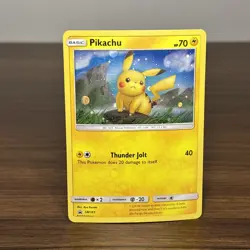 Pikachu #SM183 - Sun & Moon Black Star Promo Holo Card - Image 2