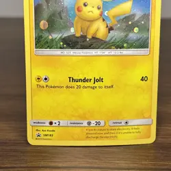 Pikachu #SM183 - Sun & Moon Black Star Promo Holo Card - Image 4
