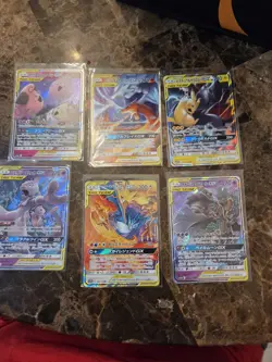 Pokemon TCG Tag Team GX Lot of 6 Cards All NM Holo Japanese GX Tag Team - Image 1