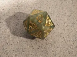 MTG: Magic The Gathering: Lord Of the Rings LOTR Bundle D20 Oversized Dice Die - Image 4