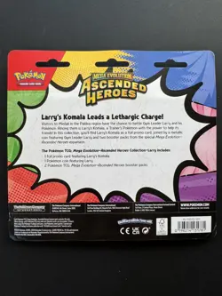Pokemon TCG - Ascended Heroes - 2 Pack Blister - Larry’s Komala - New/Sealed - Image 2