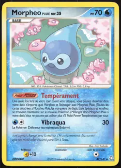 Carte Pokemon Morpheo Pluie 49/146 Eveil des Legendes Francais - Image 1