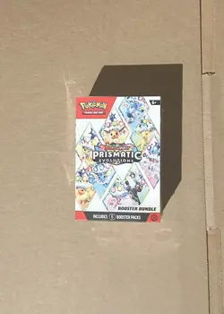 Pokemon TCG Prismatic Evolutions Booster Bundle (6 Booster Packs) - New & Sealed - Image 1