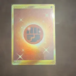 Pokemon TCG Fighting Energy 169/145 Sm-Guardians Rising Secret Rare Holo 2017 - Image 1