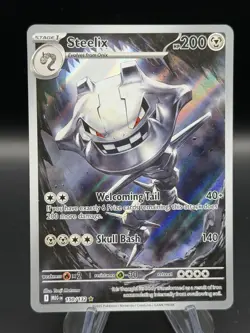 Pokemon TCG Steelix Illustration Rare #150/132 Mega Evolution M/NM - Image 1