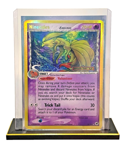 Pokemon Ninetales 8/101 Holo Rare EX Delta Species 2006 LP Reverse Holo Stamped - Image 1