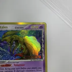 Pokemon Ninetales 8/101 Holo Rare EX Delta Species 2006 LP Reverse Holo Stamped - Image 2