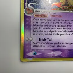 Pokemon Ninetales 8/101 Holo Rare EX Delta Species 2006 LP Reverse Holo Stamped - Image 4