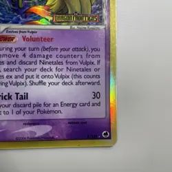 Pokemon Ninetales 8/101 Holo Rare EX Delta Species 2006 LP Reverse Holo Stamped - Image 5
