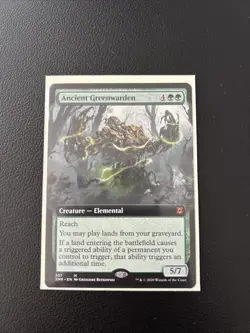 MTG Ancient Greenwarden Zendikar Rising Regular Mythic Borderless - Image 1