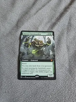 MTG Ancient Greenwarden (Extended Art) Zendikar Rising Regular - Image 1