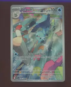 2025 Pokemon White Flare Illustration Rare #106/086 Dewott - Image 1