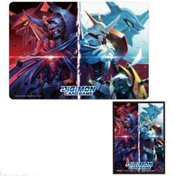 Digimon TCG Playmat Tamers Set 2 PB-04 Official Omnimon Playmat & Card Sleeves - Image 1