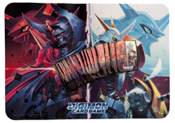 Digimon TCG Playmat Tamers Set 2 PB-04 Official Omnimon Playmat & Card Sleeves - Image 2