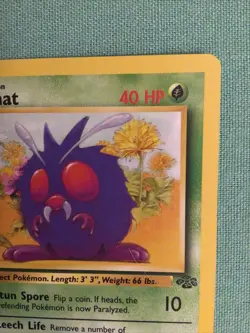 **RARE** ENGLISH POKEMON CARD VENONAT 1ST ED JUNGLE 63/64 - Image 2