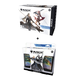 Magic The Gathering MTG Final Fantasy Booster Bundle + Starter Kit SEALED - Image 1