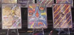 Pokemon TCG Full Art & Holo Ultra Rare Lot 11 Cards Lillie's Ribombee, Rotom EX - Image 2