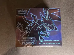 Pokemon TCG Phantasmal Flames Elite Trainer Box ETB Pokemon Center PC - Image 2