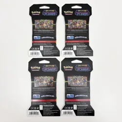 Pokemon TCG Mega Evolution Phantasmal Flames 4x Sleeved Booster Pack Art Set NEW - Image 4