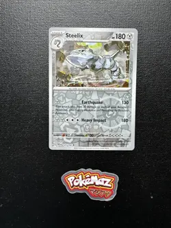 125/182 Steelix : (Reverse Holo) : SV04 Paradox Rift : Pokemon TCG - Image 1