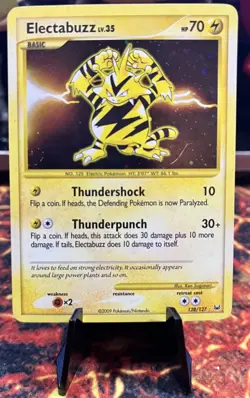 Pokemon - Electabuzz - 128/127 - Platinum - HOLO - Image 1