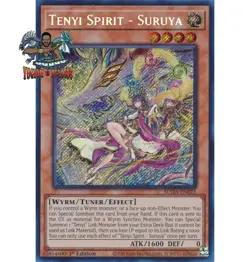 Yugioh! 1x Tenyi Spirit - Suruya SUDA-EN021 Secret Rare 1st Ed NM - Image 1