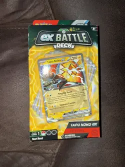 “Pokemon TCG Tapu Koko EX Battle Deck - 60 Card Deck - Factory Sealed New” - Image 1