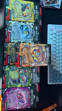 Lot of 6 - Pokemon TCG ex Battle Deck Factory Sealed Box 60 Card Deck Brand NEW - Image 1