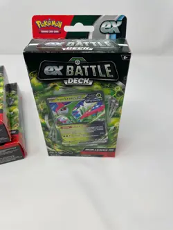 POKEMON TCG IRON LEAVES EX BATTLE DECK 60 cards 🔥🔥🔥 - Image 1