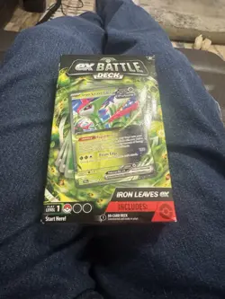 POKEMON TCG IRON LEAVES EX BATTLE DECK 60 cards 🔥🔥🔥 - Image 2