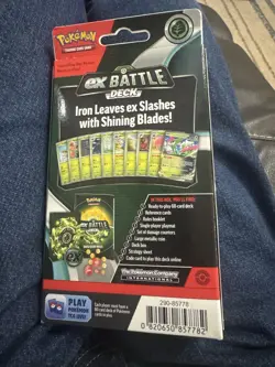 POKEMON TCG IRON LEAVES EX BATTLE DECK 60 cards 🔥🔥🔥 - Image 3
