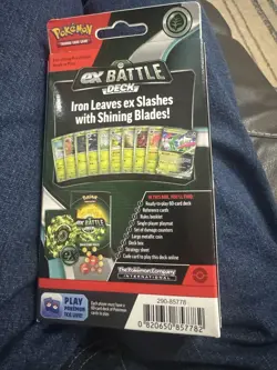POKEMON TCG IRON LEAVES EX BATTLE DECK 60 cards 🔥🔥🔥 - Image 4
