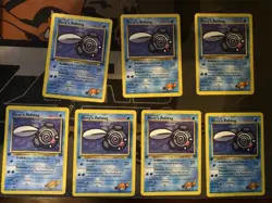 Pokemon TCG Misty's Poliwag Gym Challenge 89 Regular 1st Edition Common - Image 3