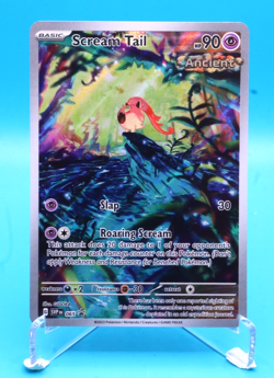 Scream Tail SVP065 Illustration Rare Paldea Adventure Promo Pokemon Card NM - Image 1