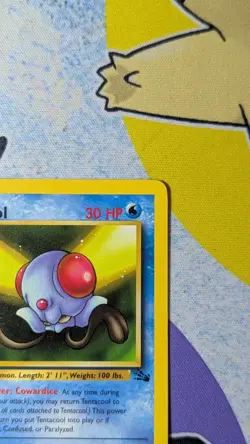 Pokemon TCG Fossil #56/62 Tentacool 1st Edition - Image 2