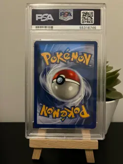Pokemon TCG Tentacool 56/62 1999 Fossil 1st Edition PSA 9 Mint - Image 2