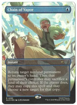 Chain of Vapor (Rainbow Foil) (2295) Secret Lair Drop SLD Avatar MTG Foil - Image 1
