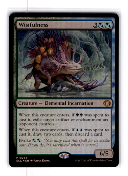 MTG Lorwyn Eclipsed Wistfulness Mythic Foil #M0252 - Image 1