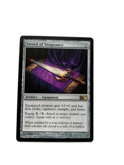 MTG Magic the Gathering Sword of Vengeance (216/255) Magic 2011 NM - Image 1