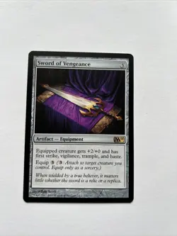 MTG Magic the Gathering Sword of Vengeance (216/255) Magic 2011 NM - Image 2